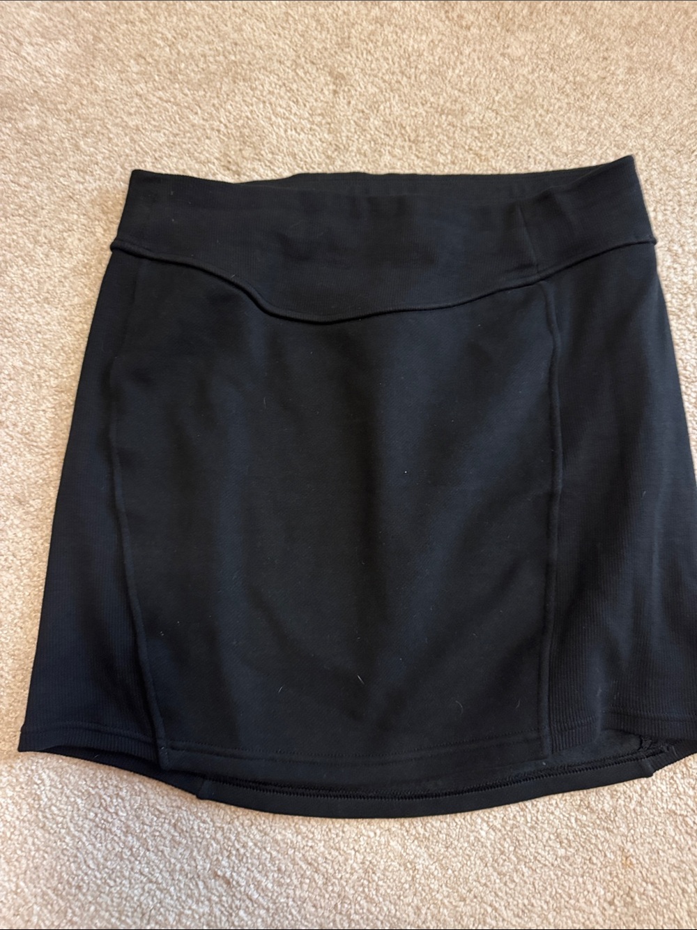lululemon athletica Black Athletic Skirt